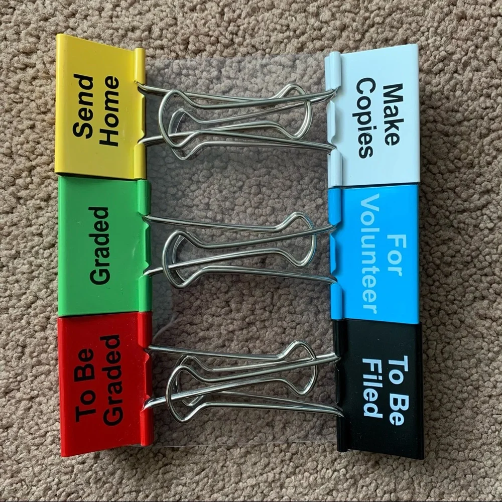 Lakeshore Learning Teacher Task Clips - Set of 6